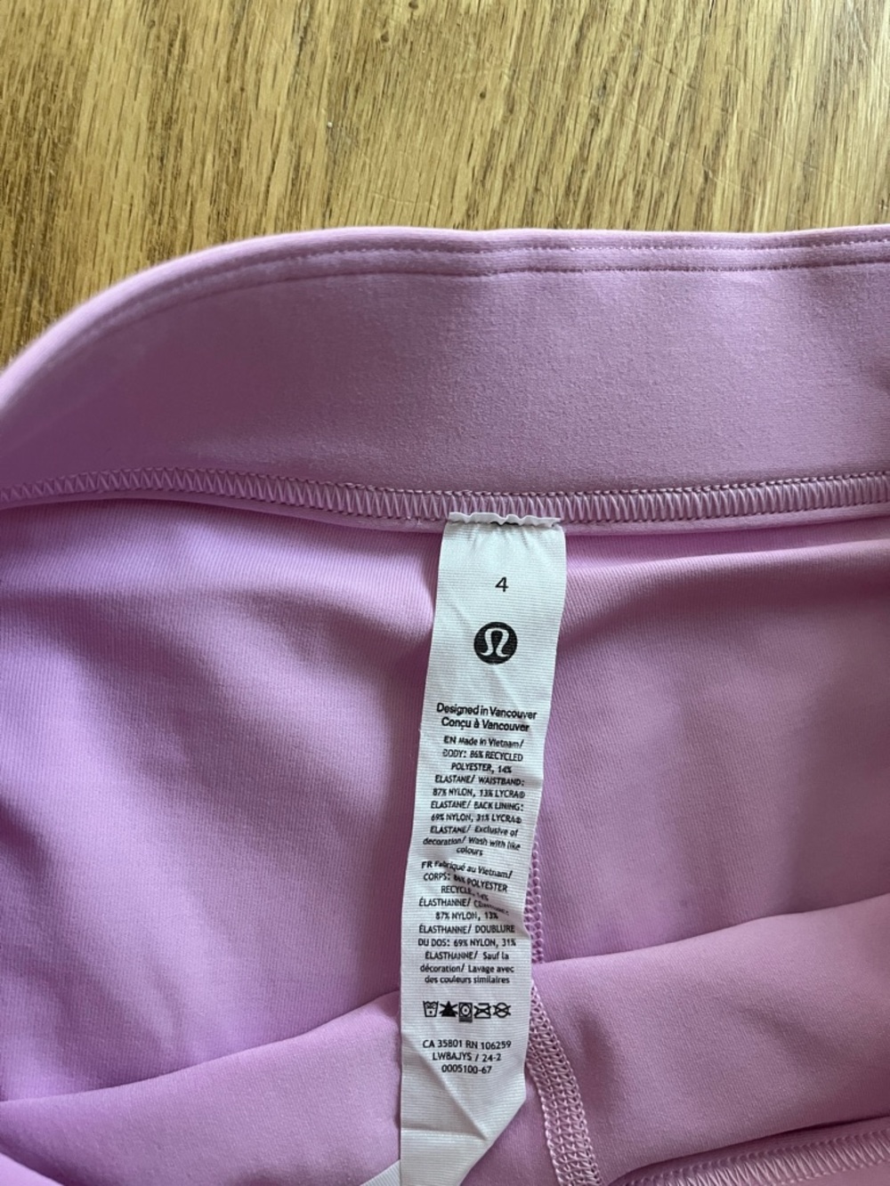 lululemon athletica Light Pink Pleated Skater Skirt - Picture 6 of 10